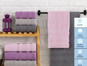 VLK EL YÜZ VE BANYO HAVLUSU