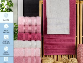 VLK EL YÜZ VE BANYO HAVLUSU