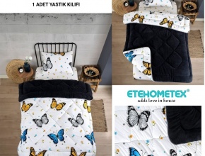 WELSOFT DESENLİ TEK KİŞİLİK YORGAN 