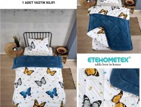 WELSOFT DESENLİ TEK KİŞİLİK YORGAN 