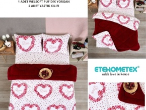 WELSOFT DESENLİ ÇİFT KİŞİLİK YORGAN
