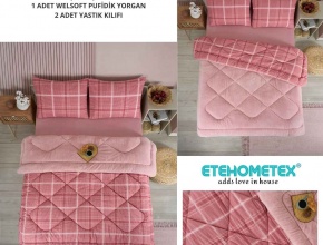 WELSOFT DESENLİ ÇİFT KİŞİLİK YORGAN