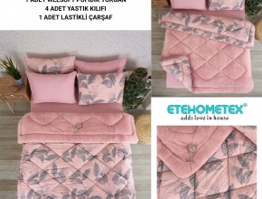 WELSOFT DESENLİ ÇİFT KİŞİLİK UYKU SETİ